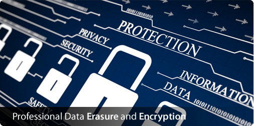 Professional Data Erasure and Encryption